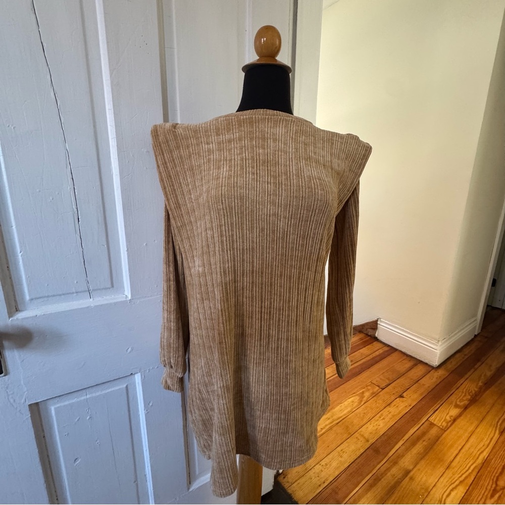 Knit mini dress